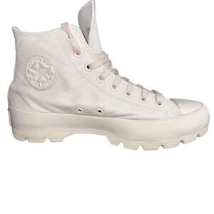 Converse White/White Hightop Women’s Sneakers Chuck Taylor Lugged 11